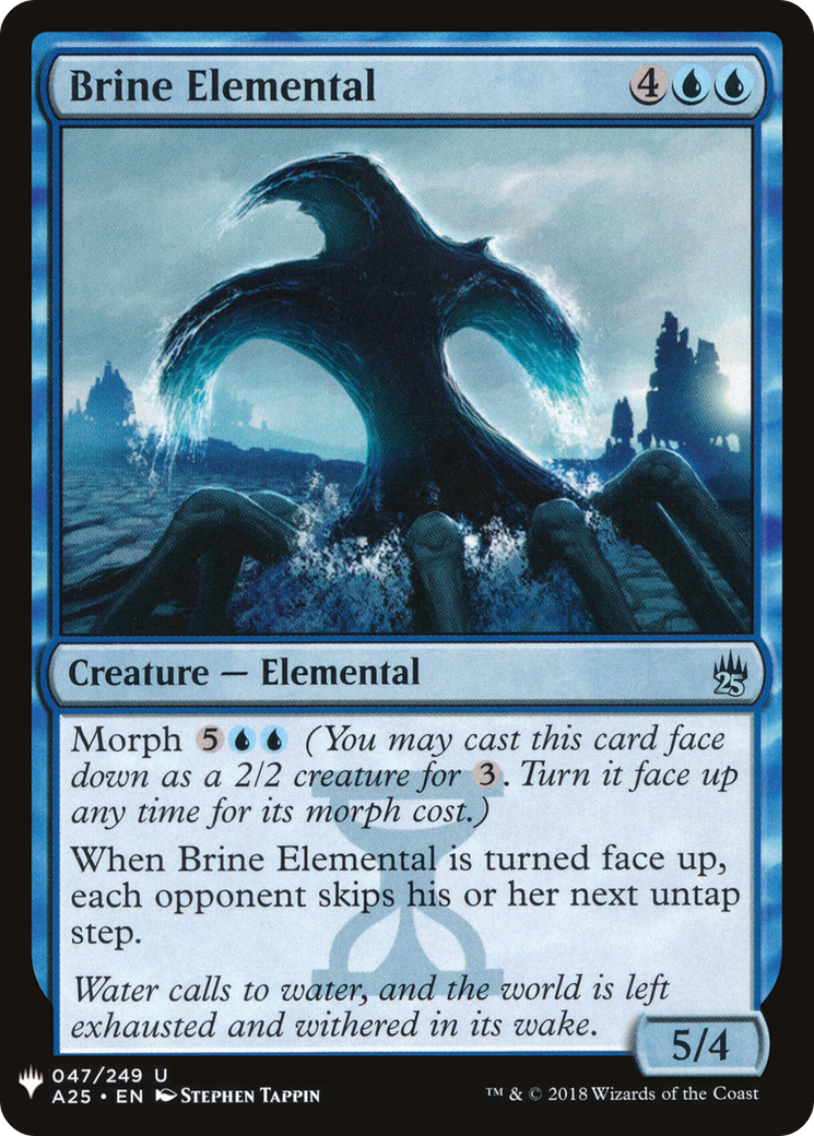 Image of Brine Elemental (LIST-A25-47) - The List