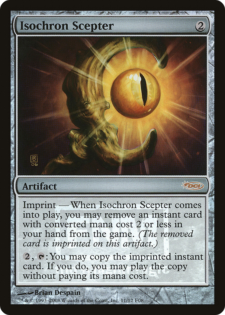 Image of Isochron Scepter (FNM-) - Friday Night Magic 2008 Foil
