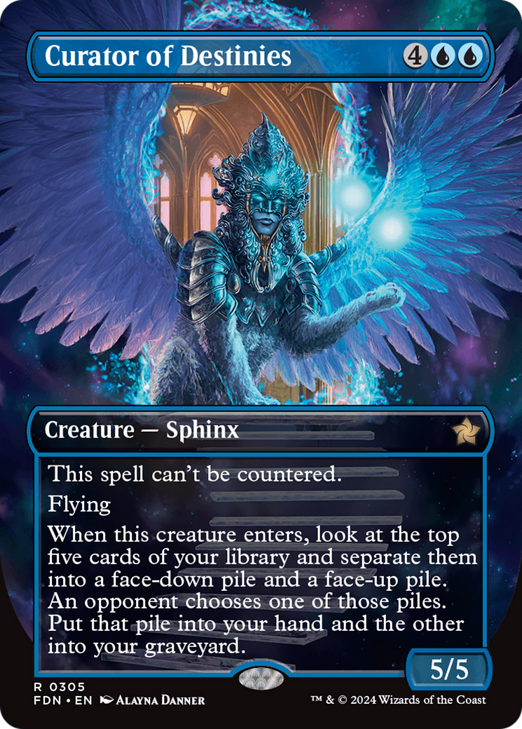 Image of Curator of Destinies (Borderless) (FDN-305) - Foundations (Borderless)
