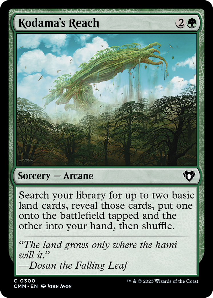 Image of Kodama's Reach (CMM-300) - Commander Masters