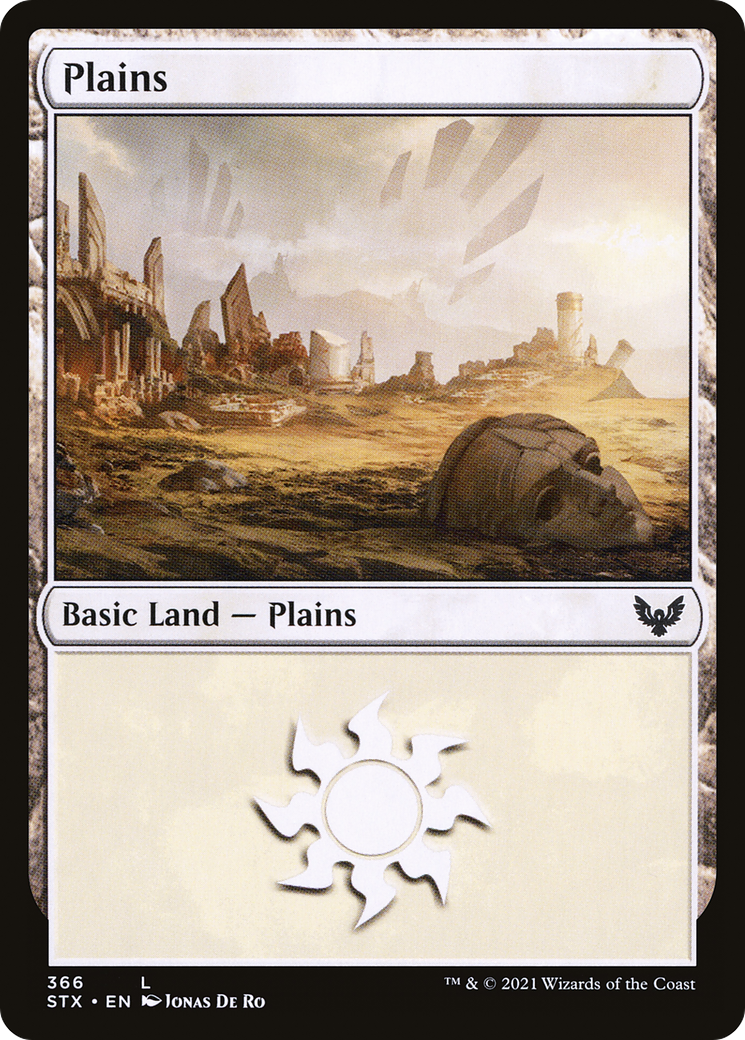 Image of Plains (366) (STX-366) - Strixhaven: School of Mages