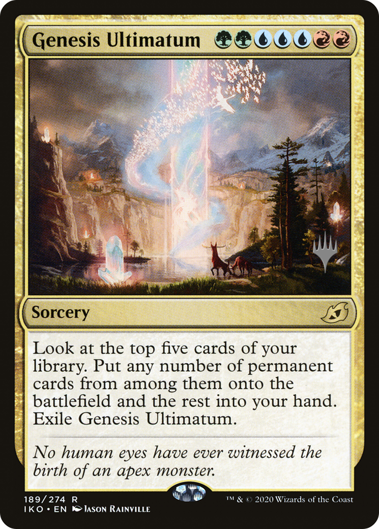 Image of Genesis Ultimatum (PPIKO-189P) - Ikoria: Lair of Behemoths Promos