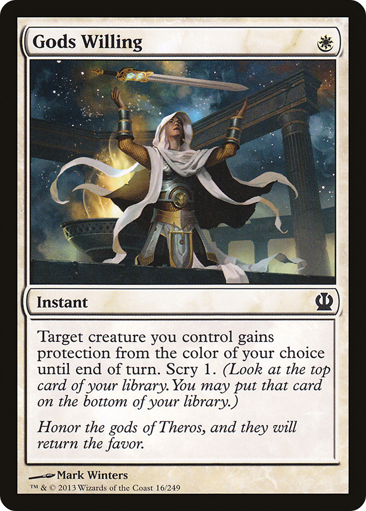 Image of Gods Willing (THS-016) - Theros