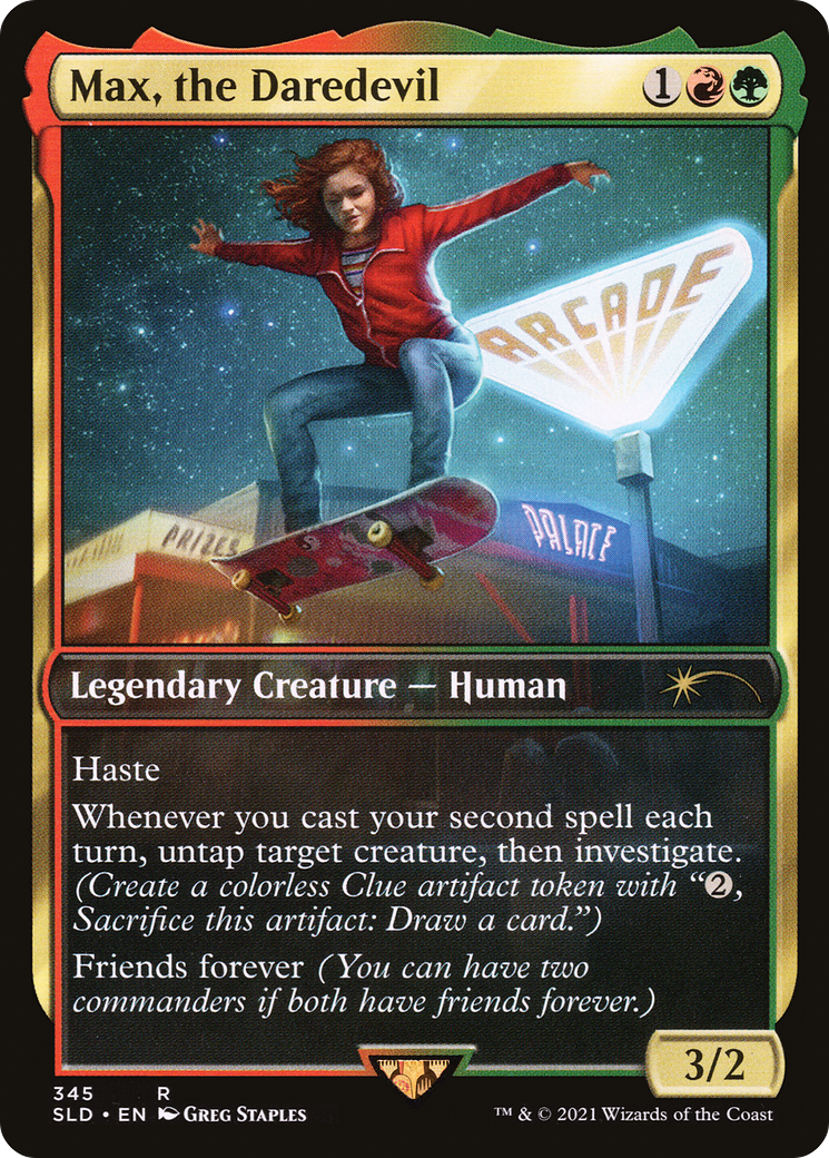 Image of Max, the Daredevil (SLD-345) - Secret Lair Drop / Max, the Daredevil