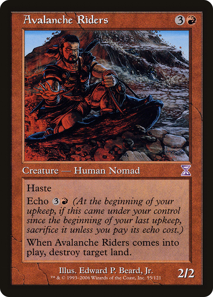 Image of Avalanche Riders (TSB-055) - Time Spiral Timeshifted