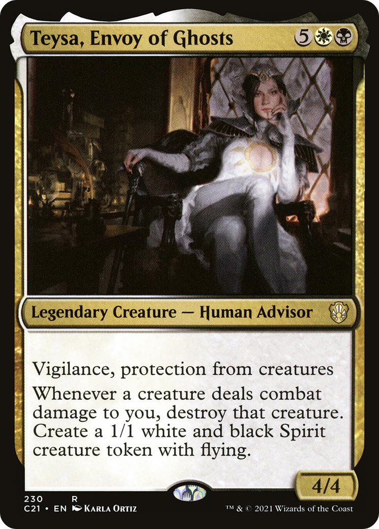 Image of Teysa, Envoy of Ghosts (C21-230) - Commander 2021