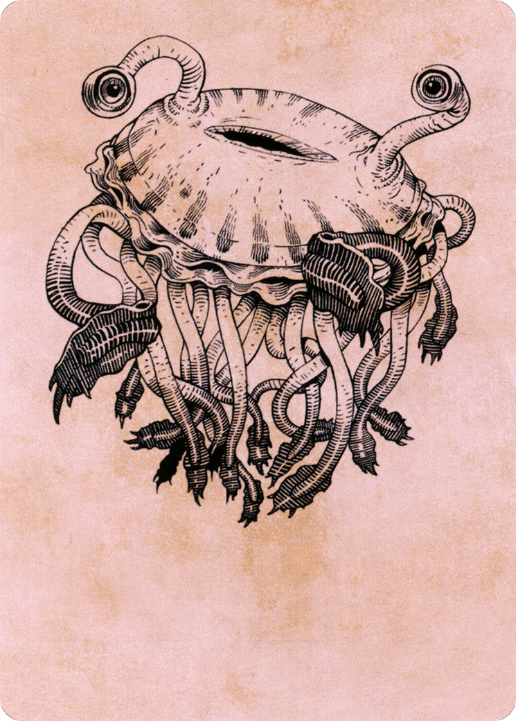 Image of Gluntch, the Bestower // Gluntch, the Bestower (ACLB-065) - Battle for Baldur's Gate Art Series (Borderless) Foil