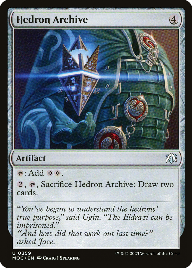 Image of Hedron Archive (MOC-359) - March of the Machine Commander