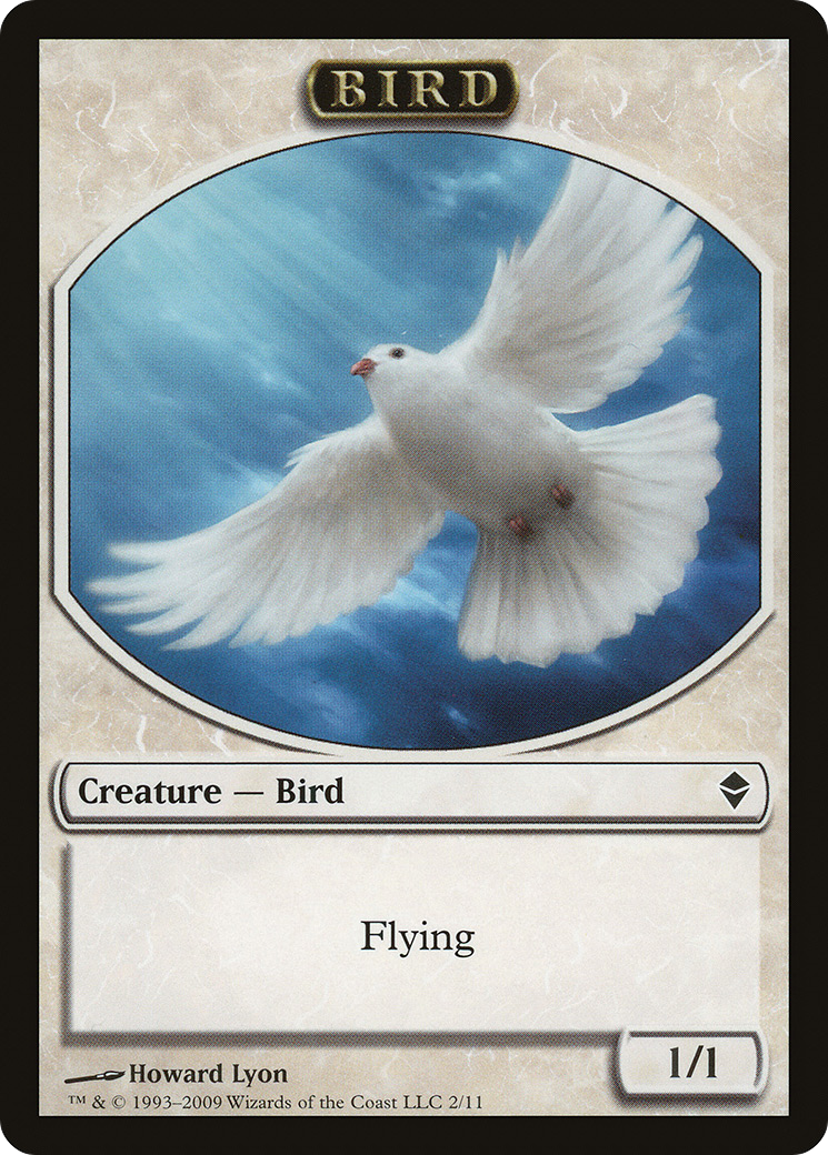 Image of Bird Token (ZEN-002) - Zendikar Tokens