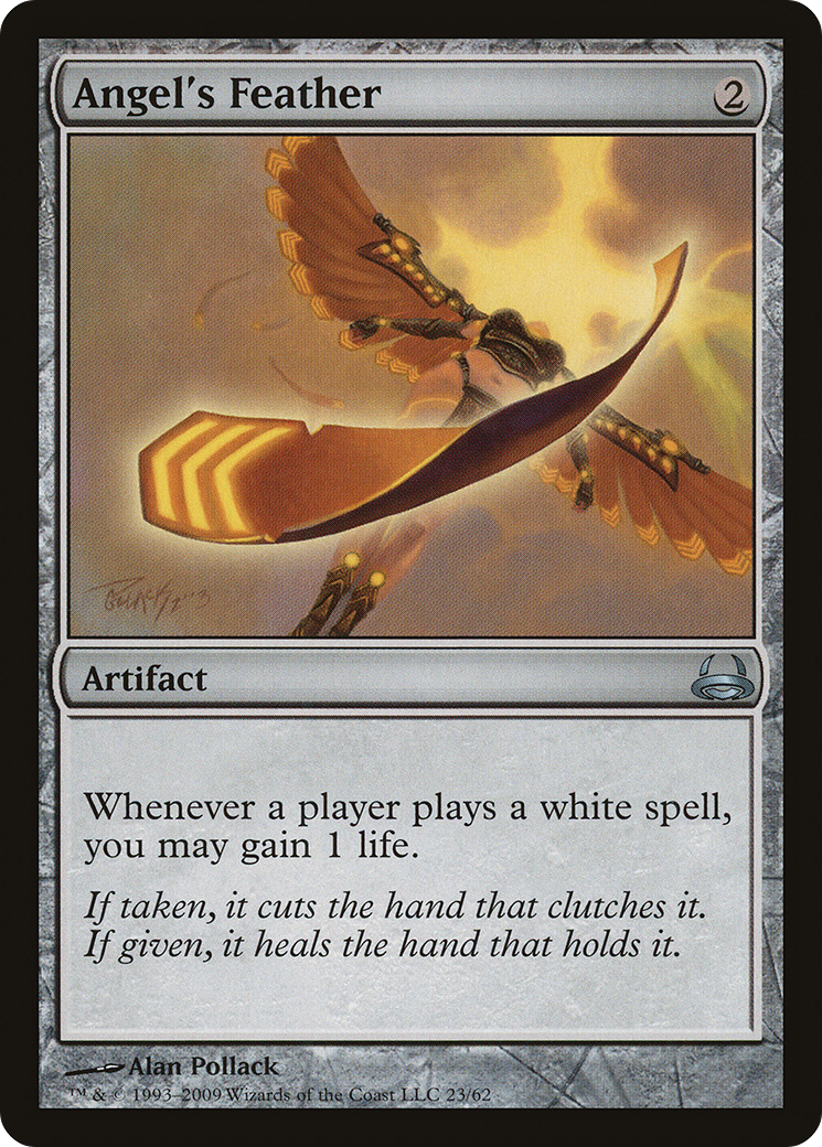 Image of Angel's Feather (DDC-023) - Duel Decks: Divine vs. Demonic