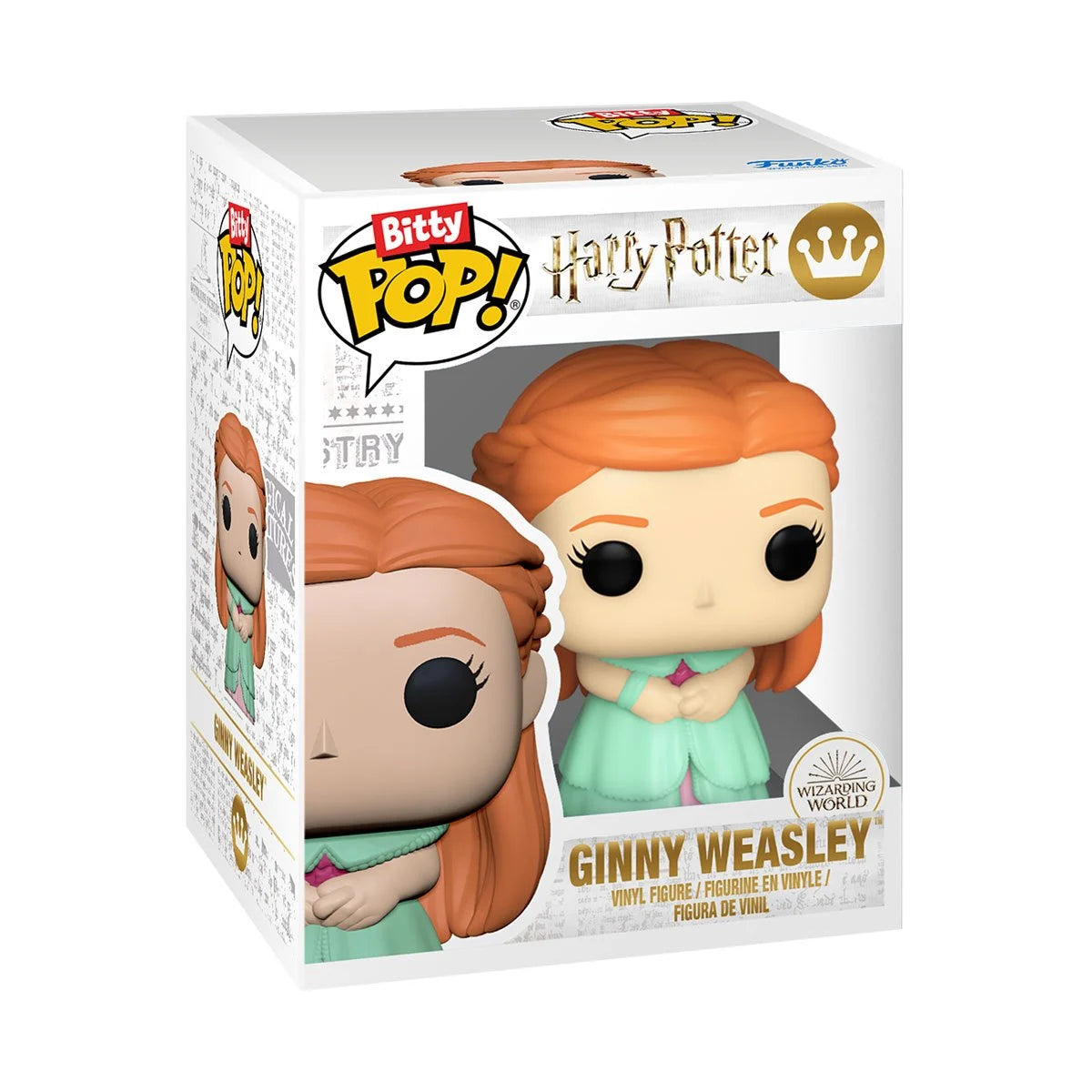 Image of Harry Potter and the Goblet of Fire Harry Potter and Ginny Weasley Funko Bitty Pop! Mini-Figure 2-Pack