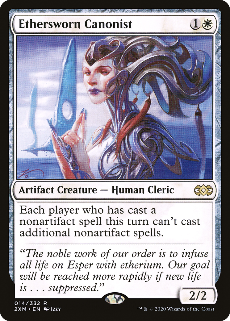 Image of Ethersworn Canonist (2XM-014) - Double Masters Foil