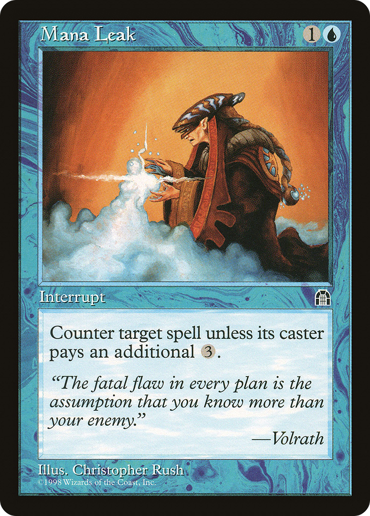 Image of Mana Leak (STH-) - Stronghold