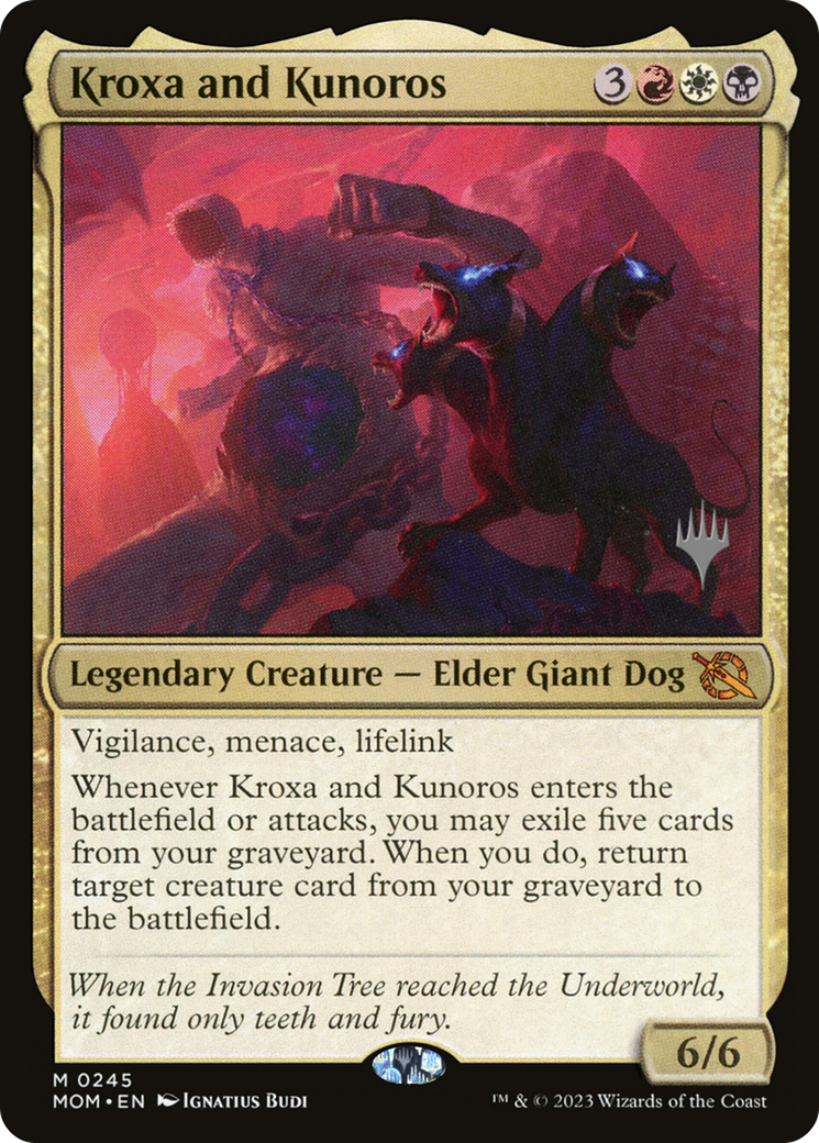 Image of Kroxa and Kunoros (PPMOM-245) - March of the Machine Promos