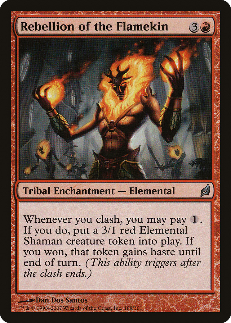 Image of Rebellion of the Flamekin (LRW-188) - Lorwyn