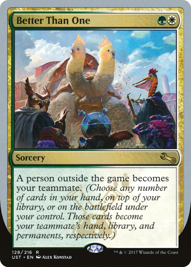 Image of Better Than One (UST-128) - Unstable Foil