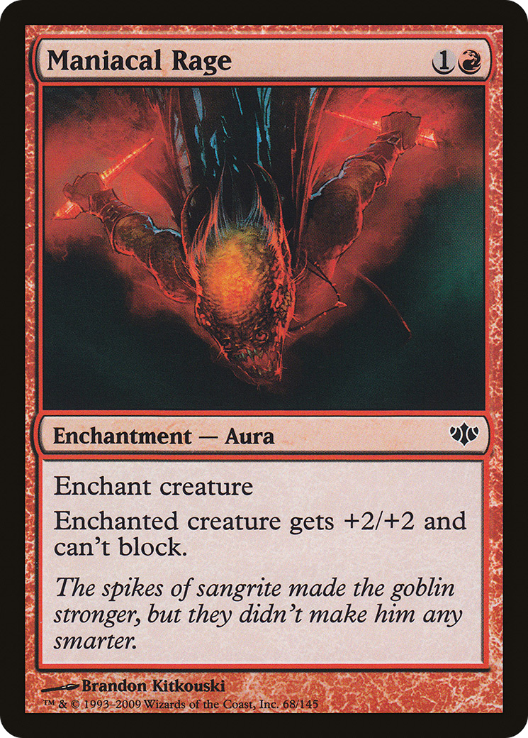 Image of Maniacal Rage (CON-068) - Conflux