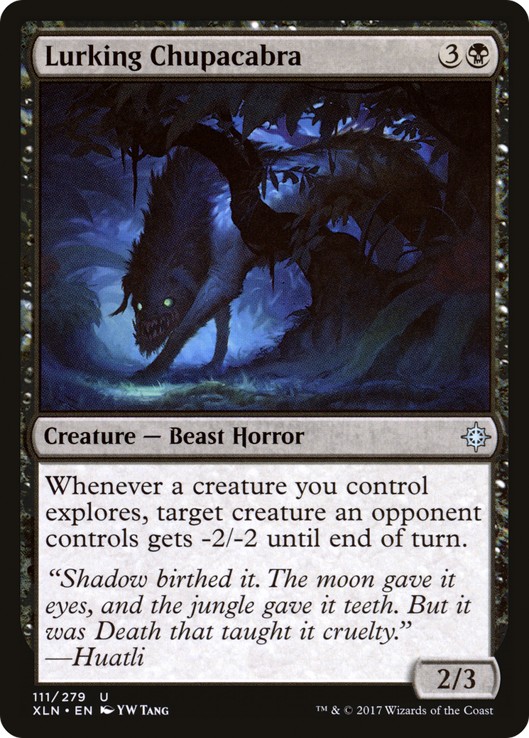 Image of Lurking Chupacabra (XLN-111) - Ixalan Foil