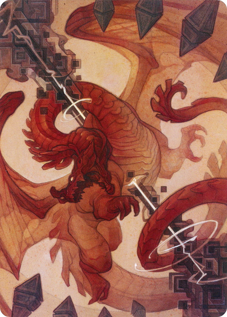 Image of Soul Shatter // Soul Shatter (AZNR-062) - Zendikar Rising Art Series (Borderless)