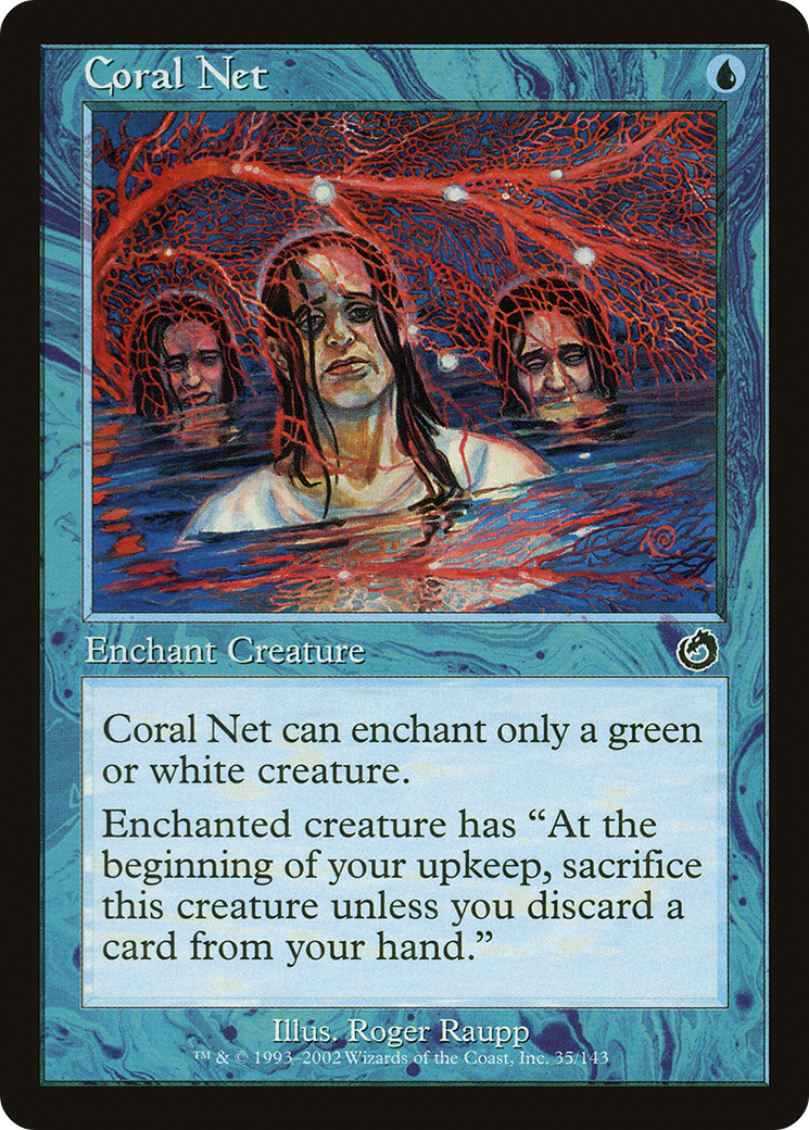 Image of Coral Net (TOR-035) - Torment Foil