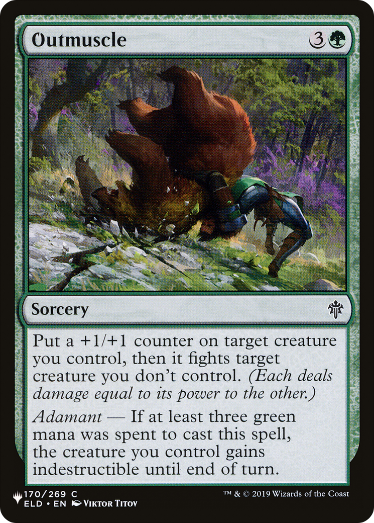 Image of Outmuscle (LIST-ELD-170) - The List