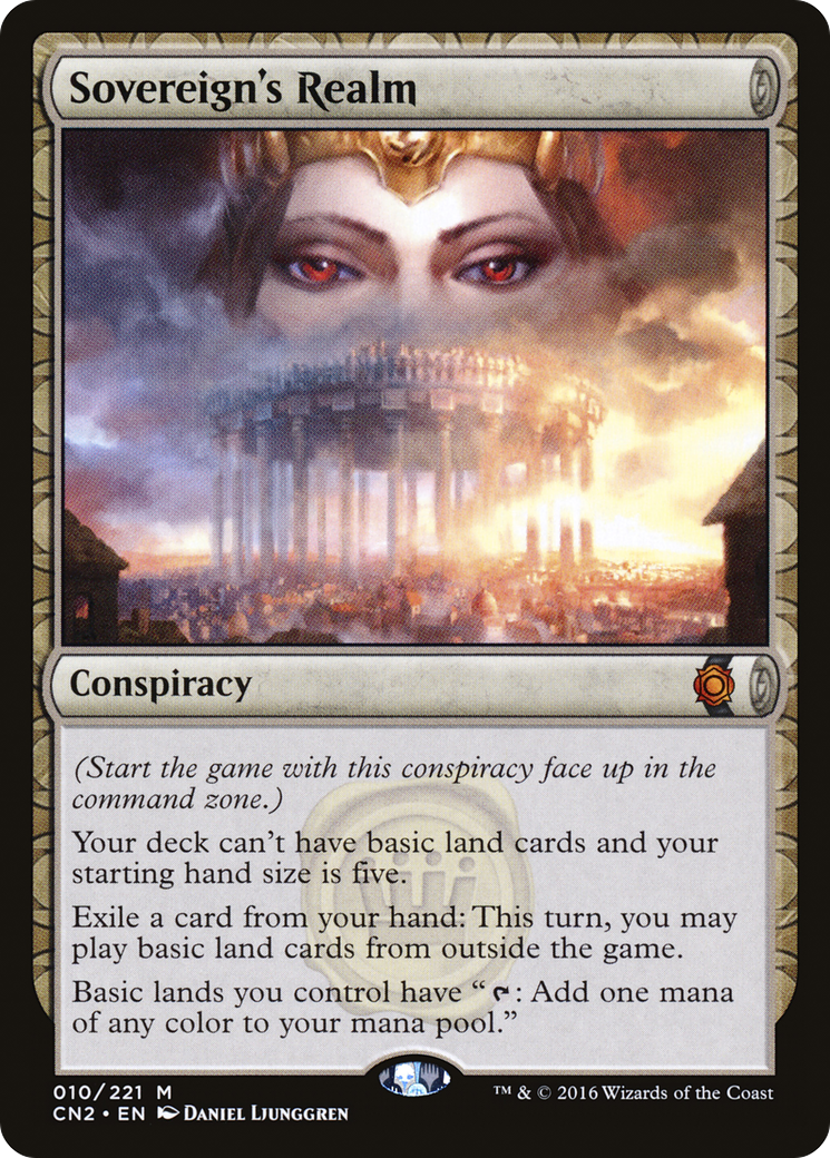 Image of Sovereign's Realm (CN2-010) - Conspiracy: Take the Crown: (draft) Foil
