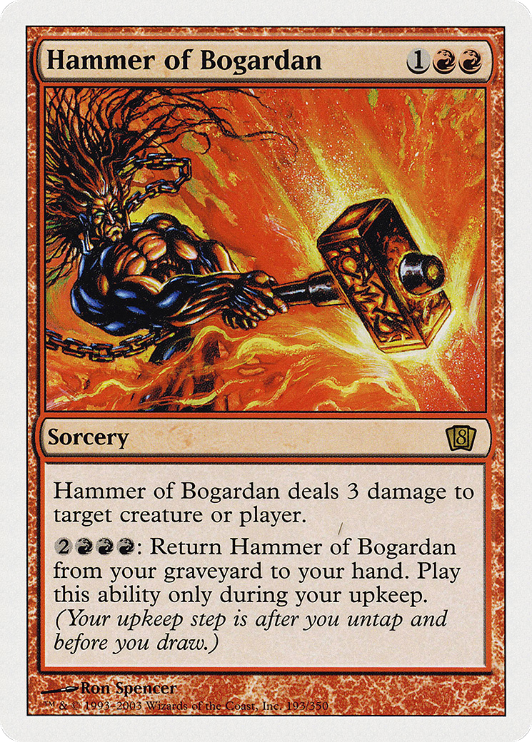Image of Hammer of Bogardan (8ED-193) - 8th Edition