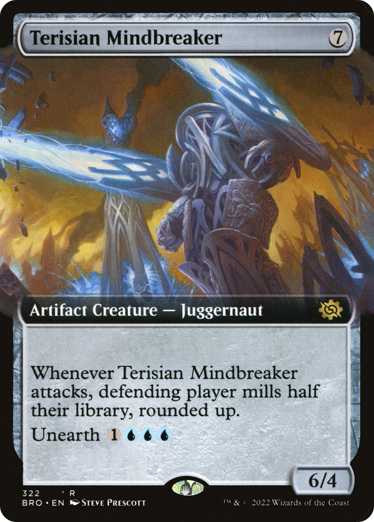Image of Terisian Mindbreaker (Extended Art) (BRO-322) - The Brothers' War: (Extended Art) Foil