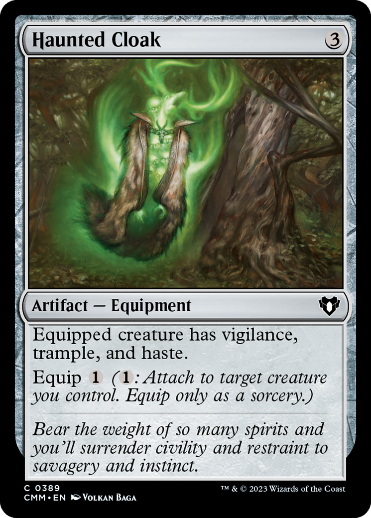 Image of Haunted Cloak (CMM-389) - Commander Masters