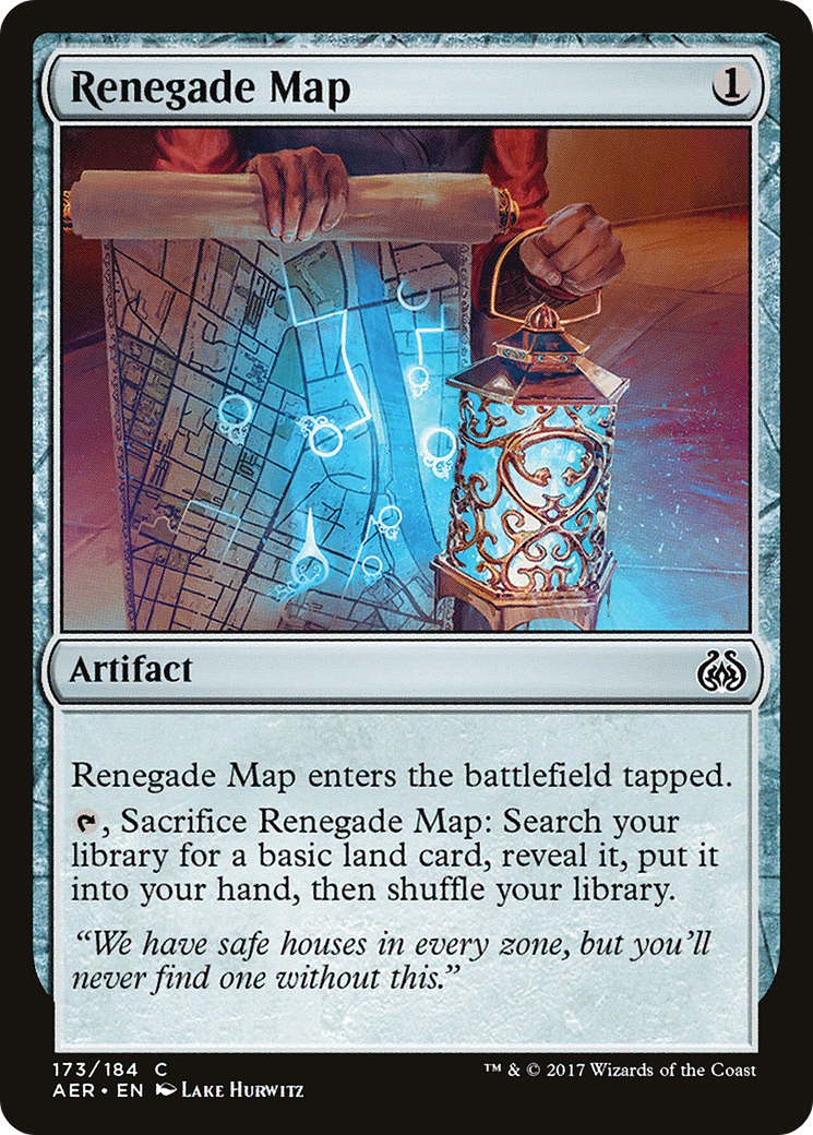 Image of Renegade Map (AER-173) - Aether Revolt