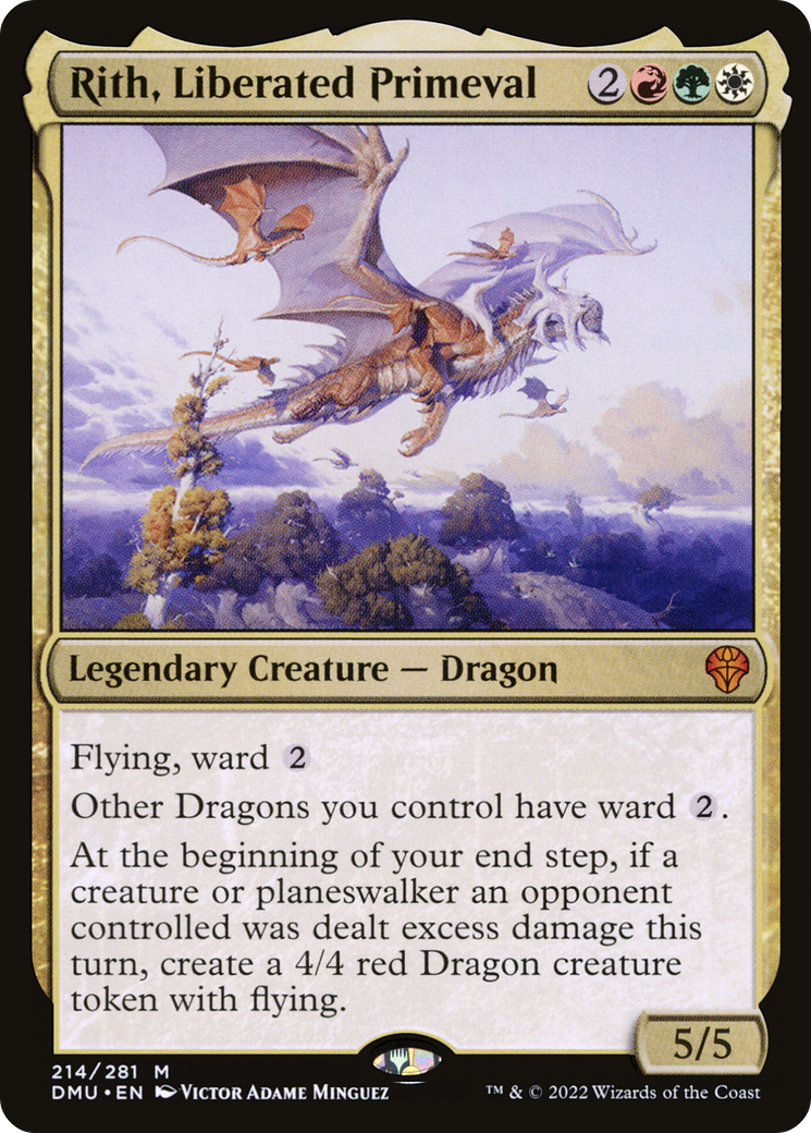 Image of Rith, Liberated Primeval (DMU-214) - Dominaria United Foil