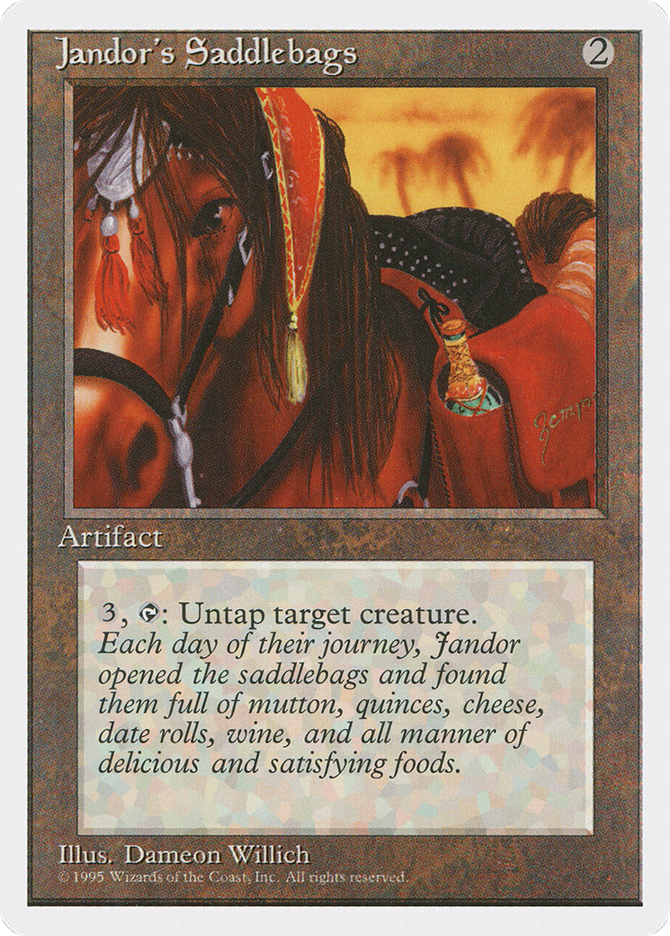 Image of Jandor's Saddlebags (4ED-) - Fourth Edition
