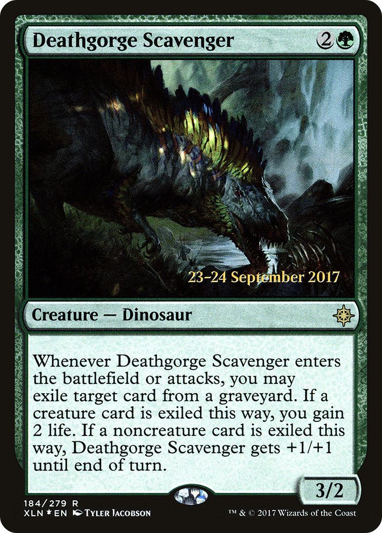 Image of Deathgorge Scavenger (PRE-184S) - Ixalan Promos Foil