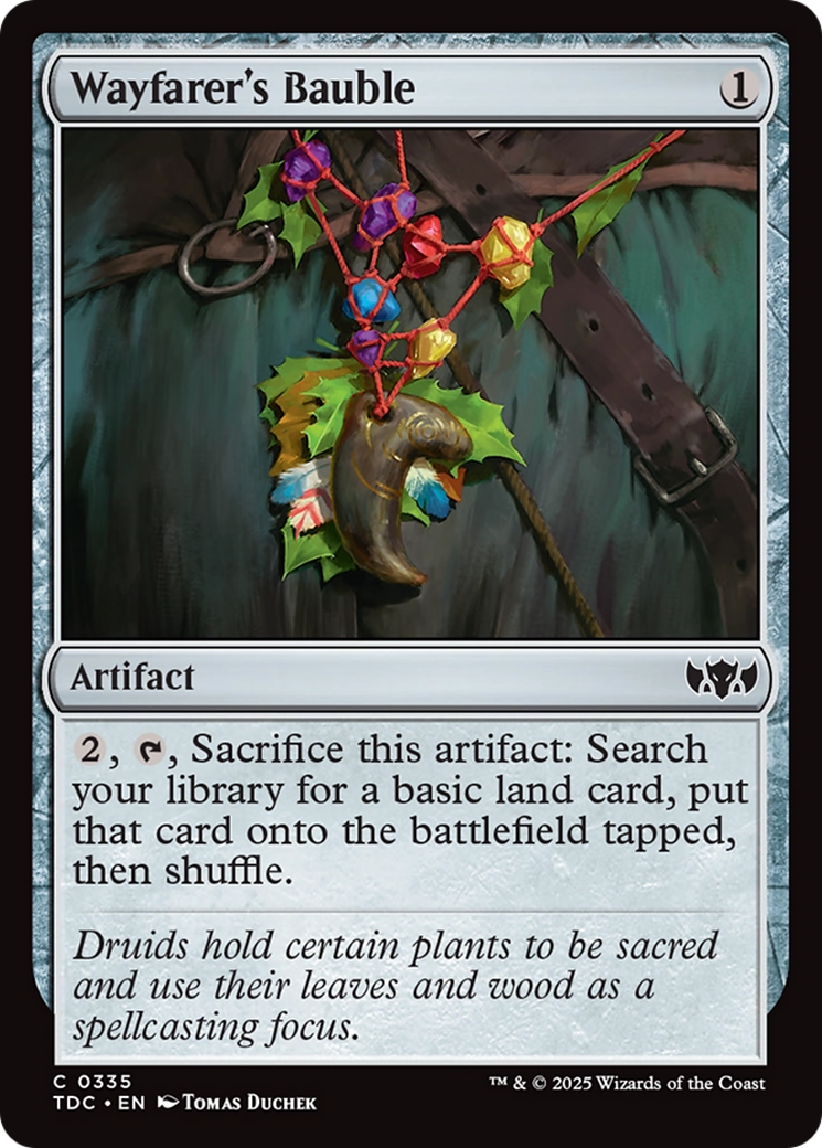 Image of Wayfarer's Bauble (TDC-335) - Commander: Tarkir: Dragonstorm