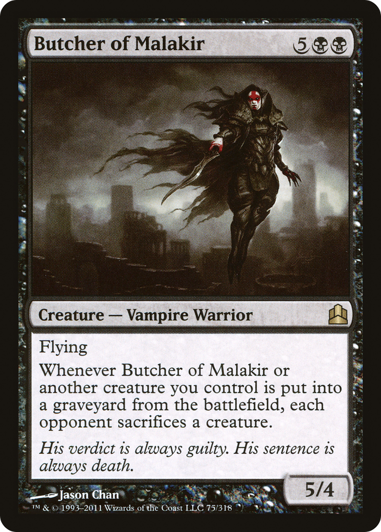 Image of Butcher of Malakir (CMD-075) - Commander 2011