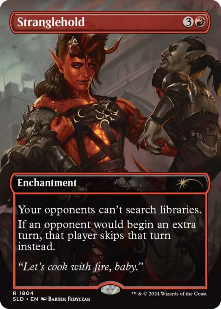 Image of Stranglehold (SLD-1804) - Secret Lair Drop (Borderless)