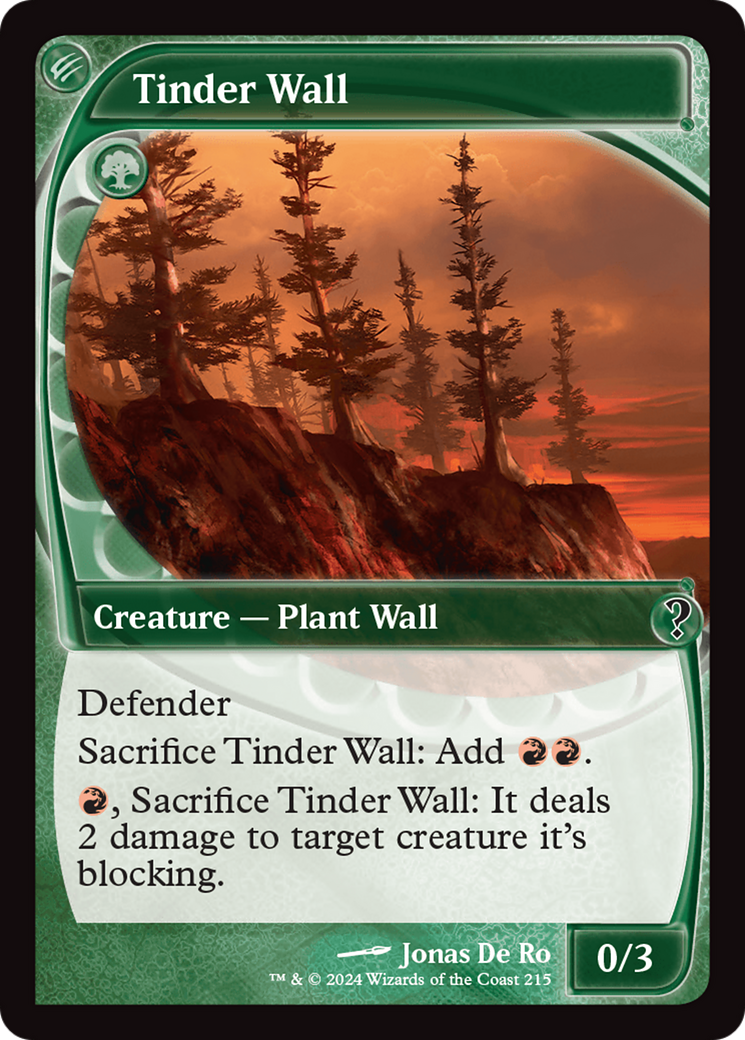 Image of Tinder Wall (Future Sight) (MB2-215) - Mystery Booster 2