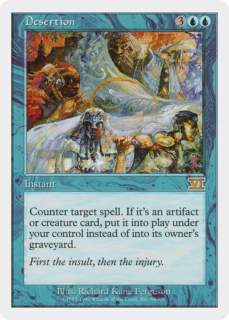 Image of Desertion (6ED-064) - Classic Sixth Edition