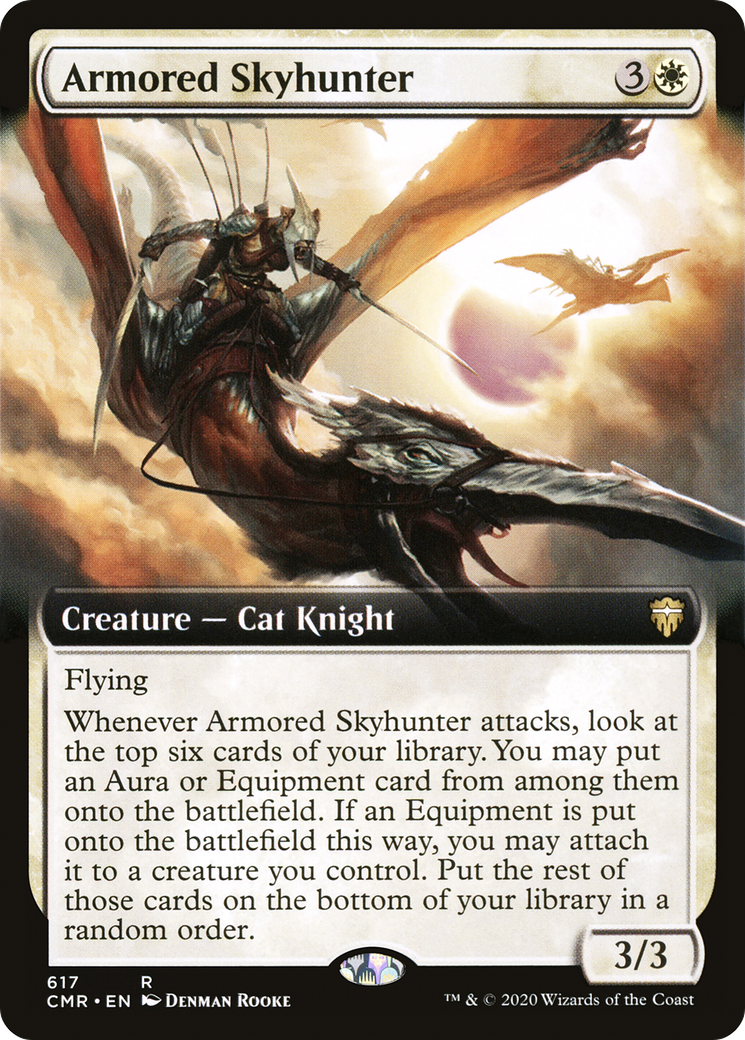 Image of Armored Skyhunter (Extended Art) (CMR-617) - Commander Legends: (Extended Art)