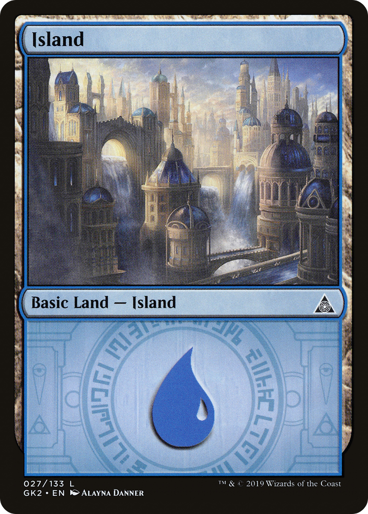 Image of Island (27) (GK2-027) - RNA Guild Kit