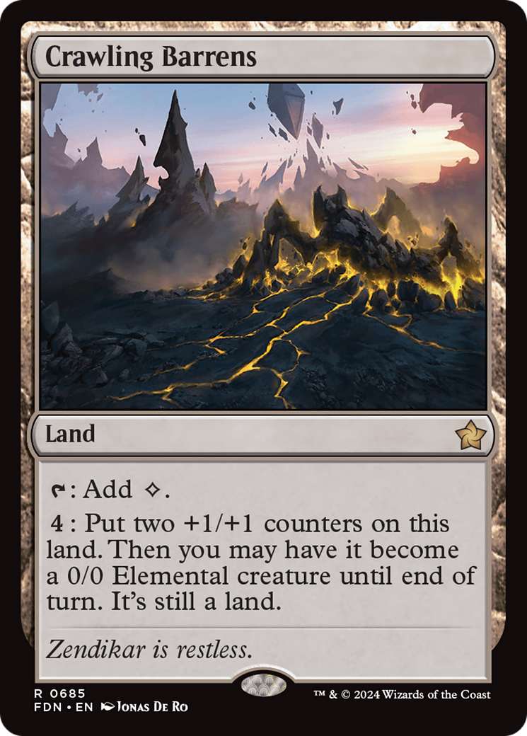 Image of Crawling Barrens (FDN-685) - Foundations