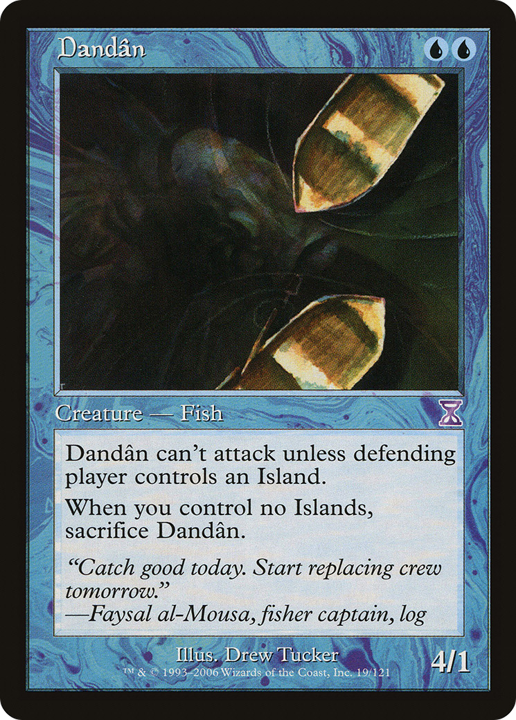 Image of Dandan (TSB-019) - Time Spiral Timeshifted Foil