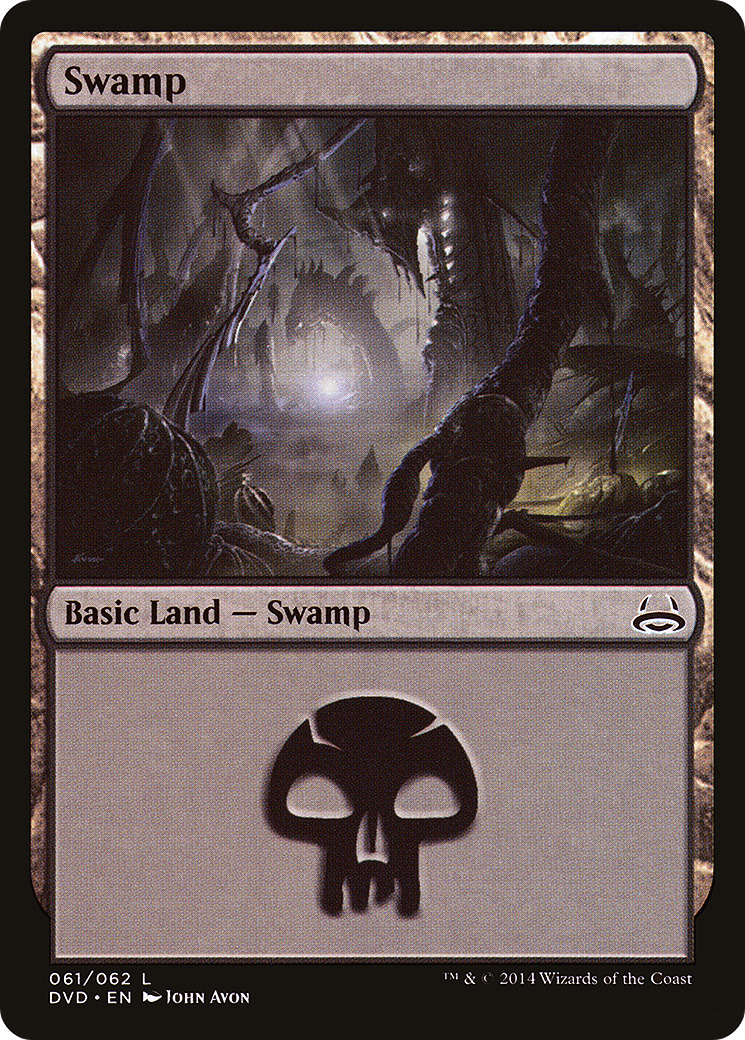 Image of Swamp (61) (Divine vs Demonic) (DD3-061) - Duel Decks Anthology: Divine vs. Demonic