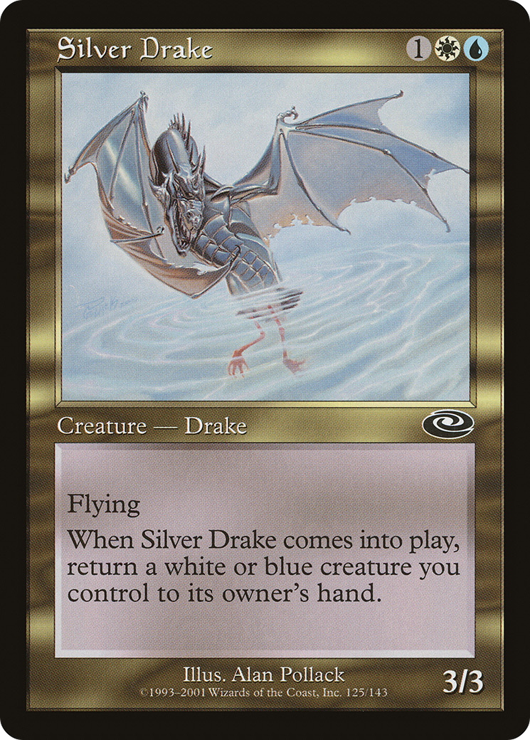 Image of Silver Drake (PLS-125) - Planeshift