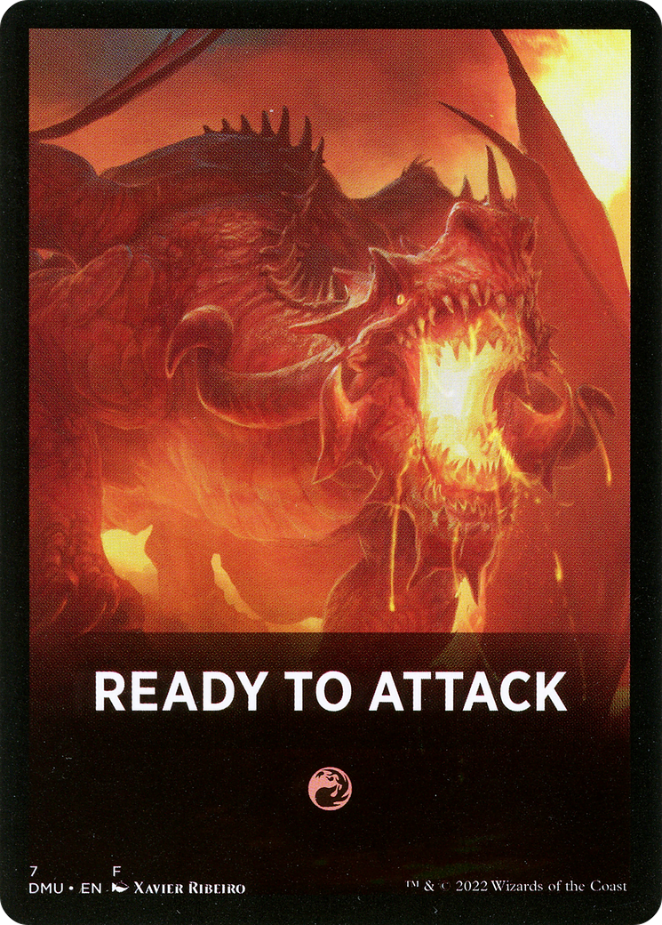 Image of Ready to Attack (FDMU-007) - Dominaria United Jumpstart Front Cards Foil