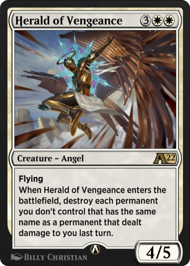 Image of Herald of Vengeance (YSNC-002) - Alchemy: New Capenna