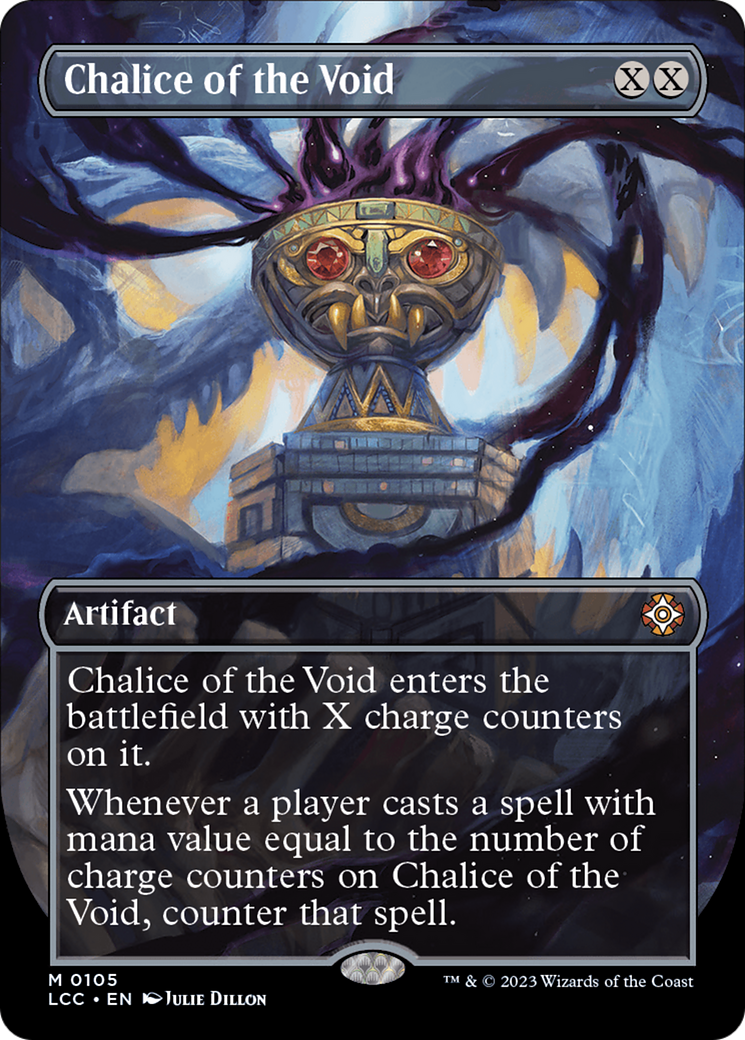 Image of Chalice of the Void (Borderless) (LCC-105) - The Lost Caverns of Ixalan Commander (Borderless)