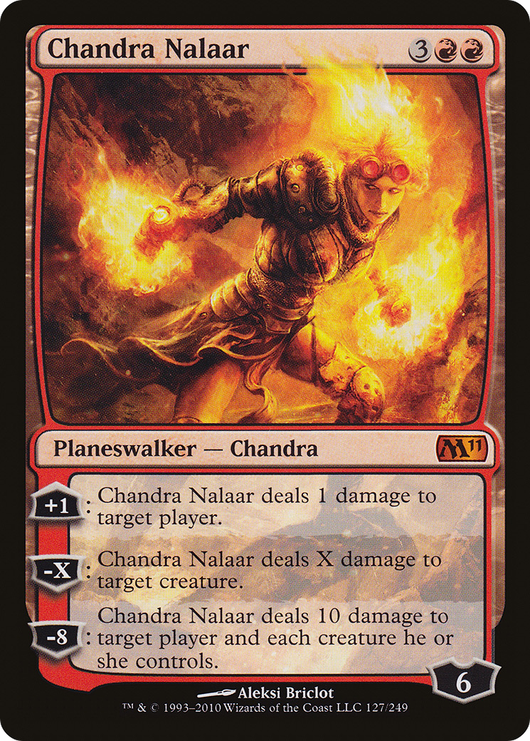 Image of Chandra Nalaar (M11-127) - Magic 2011 Foil