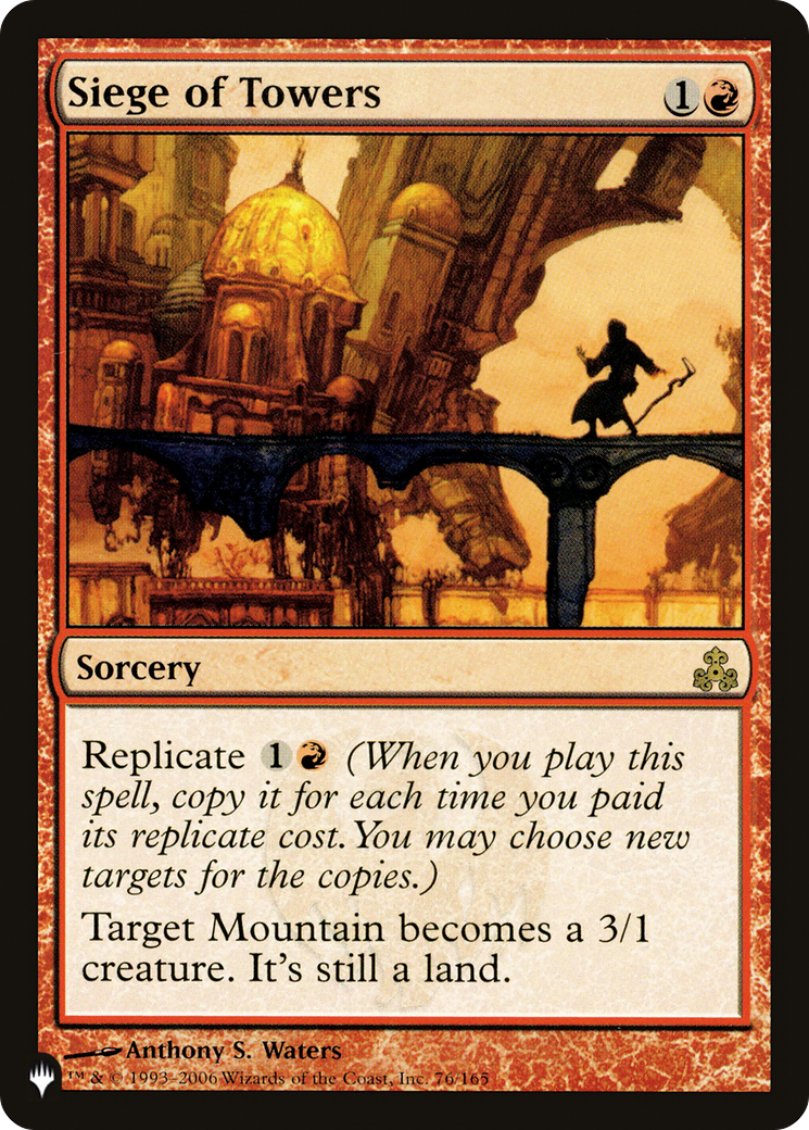 Image of Siege of Towers (LIST-GPT-76) - The List