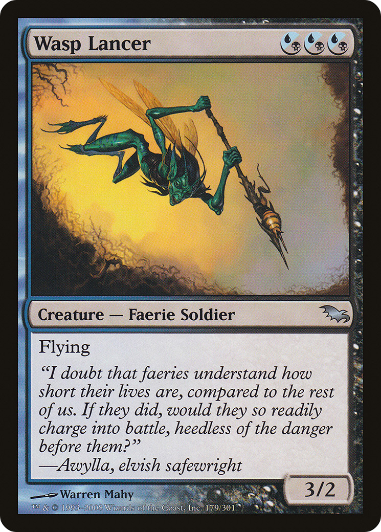 Image of Wasp Lancer (SHM-179) - Shadowmoor